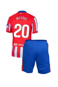 Atletico Madrid Axel Witsel #20 Babytruitje Thuis tenue Kind 2024-25 Korte Mouw (+ Korte broeken)